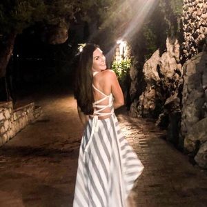 Dolce Vita high low dress from Capri Italy size S